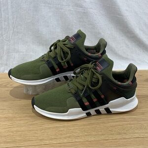 Adidas EQT Support ADV Men’s Size 8.5 Olive Green Athletic Shoes